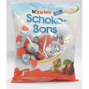 KINDER SCHOKO-BONS 125G G125X16 KINDER SCHOKO-BONS 125G G125X16
