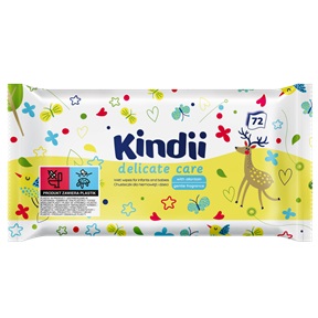 KINDII NEDVES TÖRLŐKENDŐ 72DB DELICATE CARE KINDII NEDVES TÖRLŐKENDŐ 72DB DELICATE CARE