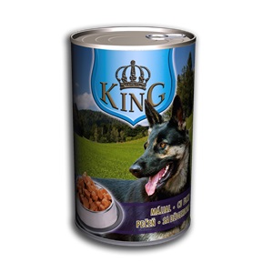 KING KUTYAKONZERV 1240G MÁJJAL KING KUTYAKONZERV 1240G MÁJJAL