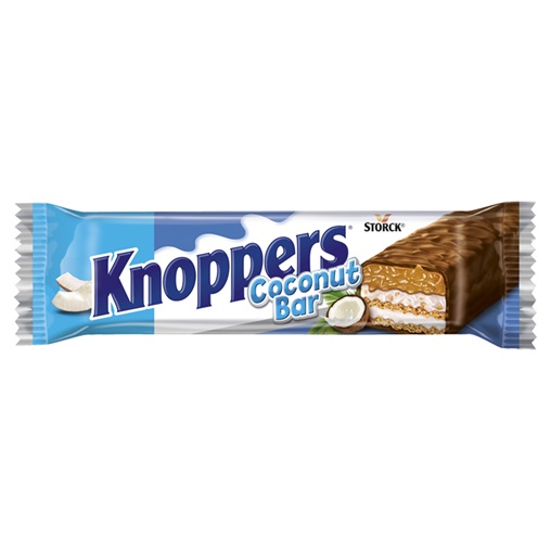 KNOPPERS CSOKOLÁDÉ SZELET 40G COCONUT BAR KNOPPERS CSOKOLÁDÉ SZELET 40G COCONUT BAR