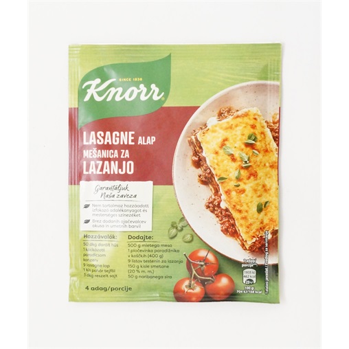 KNORR ALAP 52G LASAGNE KNORR ALAP 52G LASAGNE
