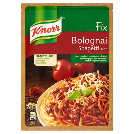 KNORR ALAP 59G BOLOGNAI SPAGETTI KNORR ALAP 59G BOLOGNAI SPAGETTI