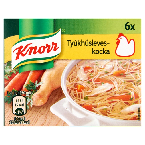 KNORR LEVESKOCKA 60G TYÚKHÚS KNORR LEVESKOCKA 60G TYÚKHÚS