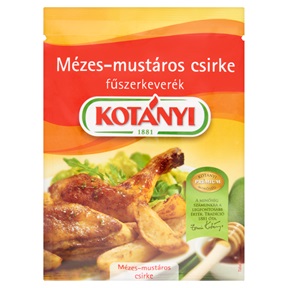 KOTÁNYI FŰSZERKEVERÉK 30G MÉZES-MUSTÁROS CSIRKE KOTÁNYI FŰSZERKEVERÉK 30G MÉZES-MUSTÁROS CSIRKE