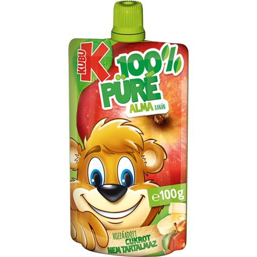 KUBU 100% PÜRÉ HCN 100G ALMA-BANÁN KUBU 100% PÜRÉ HCN 100G ALMA-BANÁN