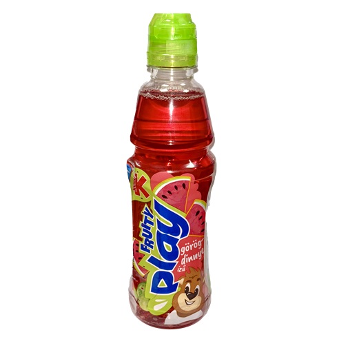 KUBU PLAY! GYÜMÖLCSITAL 400ML ALMA-GÖRÖGDINNYE-LIME DRS