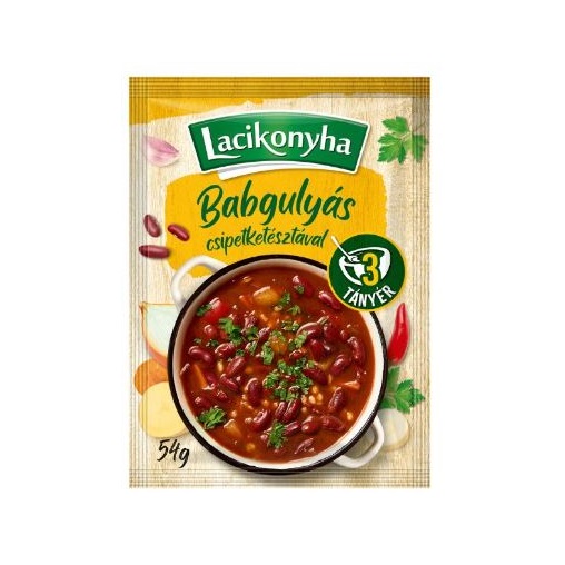 LACIKONYHA LEVES 54G BABGULYÁS CSIPETKETÉSZTÁVAL LACIKONYHA LEVES 54G BABGULYÁS CSIPETKETÉSZTÁVAL