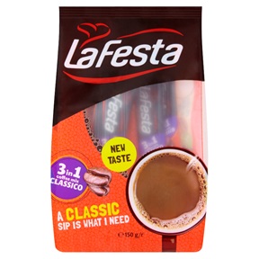 LA FESTA 3IN1 INSTANT KÁVÉ (10X15G) 150G CLASSIC