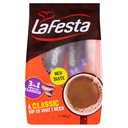 LA FESTA 3IN1 INSTANT KÁVÉ (10X15G) 150G CLASSIC