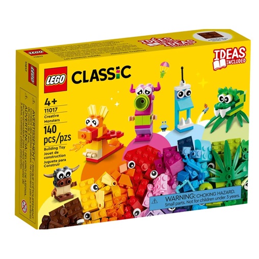LEGO CLASSIC 11017 KREATÍV SZÖRNYEK 92208 LEGO CLASSIC 11017 KREATÍV SZÖRNYEK 92208