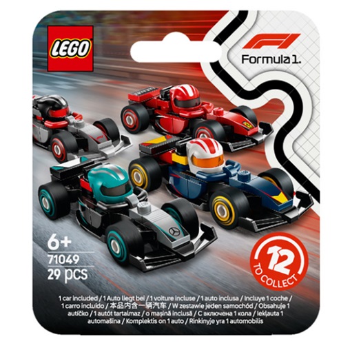 LEGO MINIFIGURÁK 71049 GYŰJTHETŐ F1-ES VERSENYAUTÓK 04755 LEGO MINIFIGURÁK 71049 GYŰJTHETŐ F1-ES VERSENYAUTÓK 04755