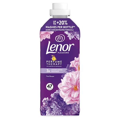 LENOR ÖBLÍTŐ 987ML 47 MOSÁS PERFUME THERAPY FLORAL BOUQUET / LILA