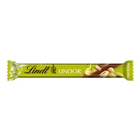 LINDT LINDOR STICK CSOKOLÁDÉ SZELET 38G PISZTÁCIÁS
