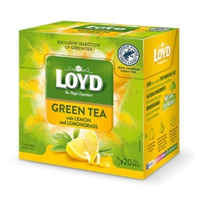 LOYD PIRAMIS ZÖLD TEA (20X1,5G) 30G LEMON LOYD PIRAMIS ZÖLD TEA (20X1,5G) 30G LEMON