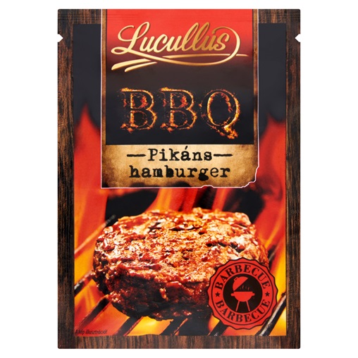 LUCULLUS FŰSZERKEVERÉK 43G BBQ PIKÁNS HAMBURGER LUCULLUS FŰSZERKEVERÉK 43G BBQ PIKÁNS HAMBURGER