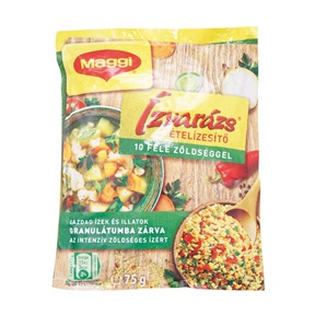 MAGGI ÍZVARÁZS ÉTELÍZESÍTŐ 75G SOK ZÖLDSÉGGEL MAGGI ÍZVARÁZS ÉTELÍZESÍTŐ 75G SOK ZÖLDSÉGGEL