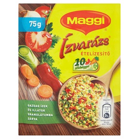 MAGGI ÍZVARÁZS ÉTELÍZESÍTŐ 75G SOK ZÖLDSÉGGEL MAGGI ÍZVARÁZS ÉTELÍZESÍTŐ 75G SOK ZÖLDSÉGGEL