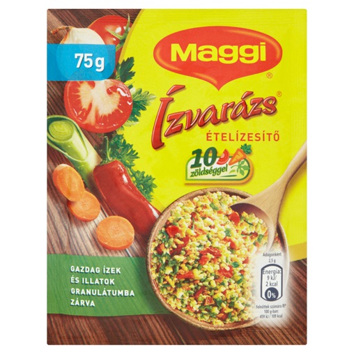MAGGI ÍZVARÁZS ÉTELÍZESÍTŐ 75G SOK ZÖLDSÉGGEL MAGGI ÍZVARÁZS ÉTELÍZESÍTŐ 75G SOK ZÖLDSÉGGEL