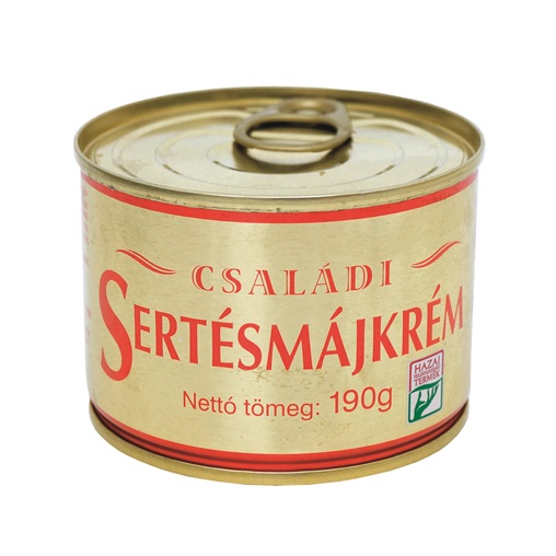 MÁJKRÉM CSALÁDI 190G SERTÉS MÁJKRÉM CSALÁDI 190G SERTÉS