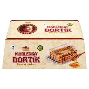 MARLENKA TORTA SZELET 100G MÉZES-DIÓS MARLENKA TORTA SZELET 100G MÉZES-DIÓS