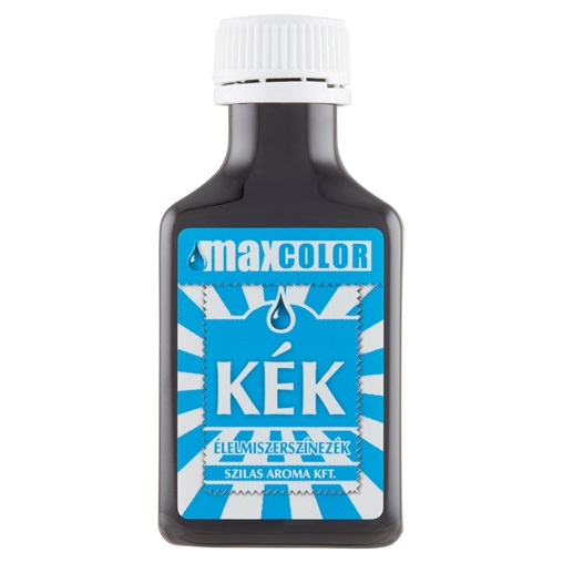 MAX COLOR ÉLELMISZER SZÍNEZÉK 30ML KÉK MAX COLOR ÉLELMISZER SZÍNEZÉK 30ML KÉK