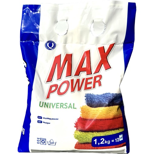 MAX POWER MOSÓPOR 1,2KG UNIVERSAL