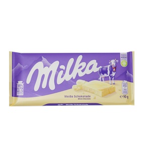 MILKA TÁBLÁS CSOKI 90G FEHÉR CSOKI MILKA TÁBLÁS CSOKI 90G FEHÉR CSOKI