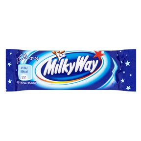 MILKY WAY CSOKOLÁDÉ SZELET 21,5G MILKY WAY CSOKOLÁDÉ SZELET 21,5G