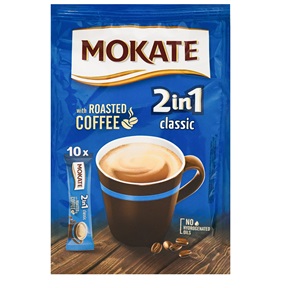 MOKATE 2IN1 INSTANT KÁVÉ (10X14G) 140G CLASSIC