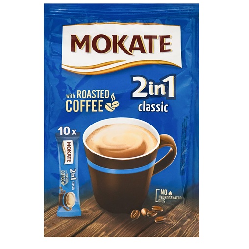 MOKATE 2IN1 INSTANT KÁVÉ (10X14G) 140G CLASSIC