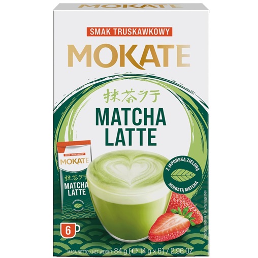 MOKATE MATCHA LATTE INSTANT ITAL (6X14G) 84G EPER MOKATE MATCHA LATTE INSTANT ITAL (6X14G) 84G EPER
