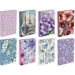 NAPLÓ T-CREATIV A/5 PONTOZOTT 160LAP MY BOOK VEGYES MINTA A17112TMIN