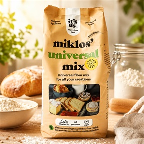 NATURBIT IT`S US MIKLOS GLUTÉNMENTES LISZTKEVERÉK 1KG UNIVERSAL