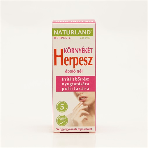 NATURLAND GÉL 10G HERPESIL - HERPESZ KÖRNYÉKÉT ÁPOLÓ NATURLAND GÉL 10G HERPESIL - HERPESZ KÖRNYÉKÉT ÁPOLÓ
