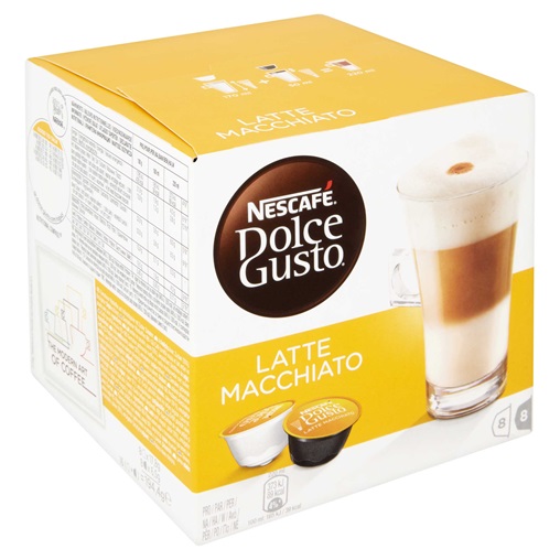 NESCAFÉ DOLCE GUSTO KÁVÉKAPSZULA 8+8DB-OS LATTE MACCHIATO