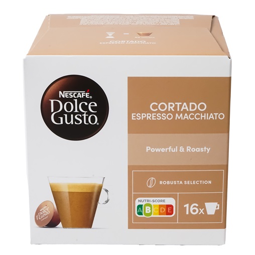 NESCAFÉ DOLCE GUSTO KÁVÉKAPSZULA 16DB-OS CORTADO ESPRESSO MACCHIATO