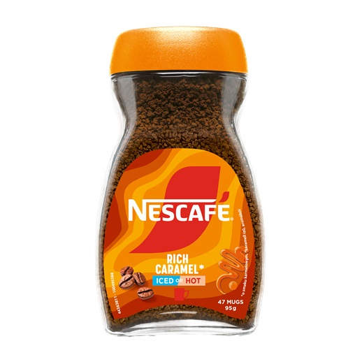NESCAFÉ INSTANT KÁVÉ ÜV. 95G KARAMELL NESCAFÉ INSTANT KÁVÉ ÜV. 95G KARAMELL