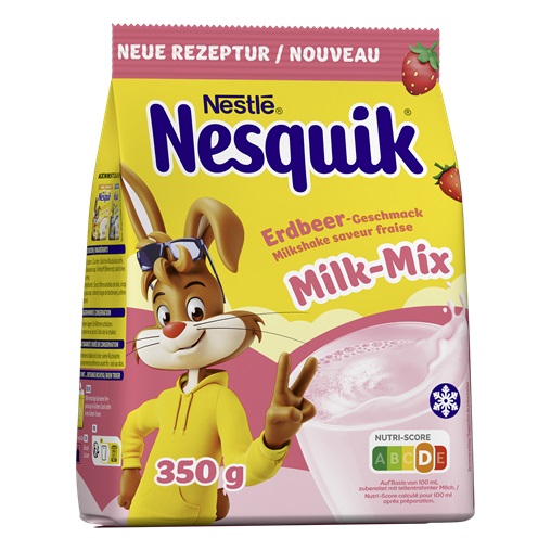 NESTLÉ NESQUIK STRAWBERRY MILK-MIX INSTANT ITALPOR UT. 350G EPRES ÍZŰ NESTLÉ NESQUIK STRAWBERRY MILK-MIX INSTANT ITALPOR UT. 350G EPRES ÍZŰ