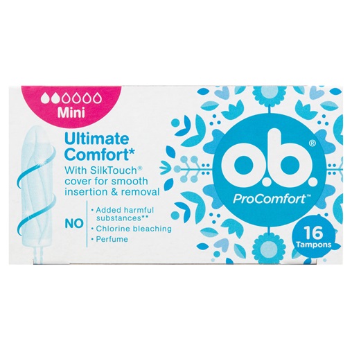 OB TAMPON 16DB PRO COMFORT SILK TOUCH MINI