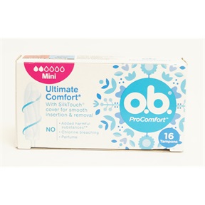 OB TAMPON 16DB PRO COMFORT SILK TOUCH MINI