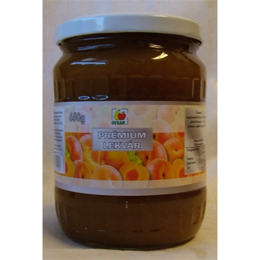 ÓCEÁN PRÉMIUM LEKVÁR 650G SÁRGABARACK ÓCEÁN PRÉMIUM LEKVÁR 650G SÁRGABARACK