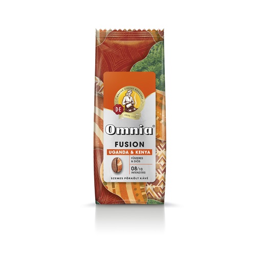 OMNIA FUSION KÁVÉ 900G SZEMES / UGANDA-KENYA