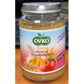 OVKO BÉBIDESSZERT 190G 6HÓ BANÁN, ALMÁVAL ÉS ZABPEHELLYEL OVKO BÉBIDESSZERT 190G 6HÓ BANÁN, ALMÁVAL ÉS ZABPEHELLYEL