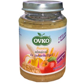 OVKO BÉBIDESSZERT 190G 6HÓ BANÁN, ALMÁVAL ÉS ZABPEHELLYEL OVKO BÉBIDESSZERT 190G 6HÓ BANÁN, ALMÁVAL ÉS ZABPEHELLYEL