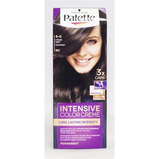 PALETTE ICC HAJFESTÉK 4-0 (N3) KÖZÉPBARNA PALETTE ICC HAJFESTÉK 4-0 (N3) KÖZÉPBARNA