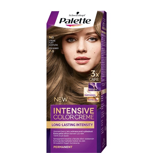 PALETTE ICC HAJFESTÉK 7-0 (N6) KÖZÉPSZŐKE PALETTE ICC HAJFESTÉK 7-0 (N6) KÖZÉPSZŐKE