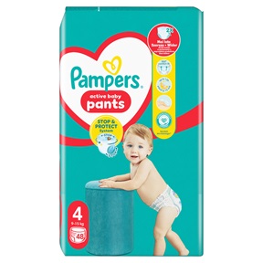 PAMPERS PELENKA PANTS 48DB 9-15KG MAXI 4