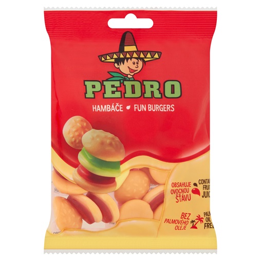 PEDRO GUMICUKOR 80G BURGERS / HAMBURGER PEDRO GUMICUKOR 80G BURGERS / HAMBURGER