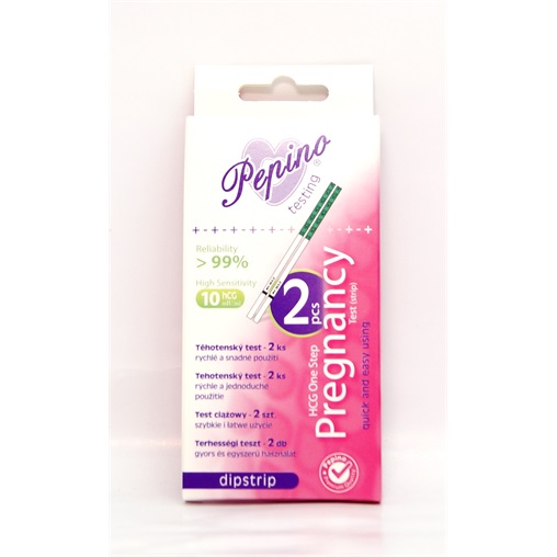 PEPINO DIPSTRIP TERHESSÉGI TESZT 2DB PEPINO DIPSTRIP TERHESSÉGI TESZT 2DB