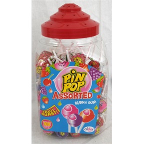 PIN POP NYALÓKA + RÁGÓ 18G ASSORTED